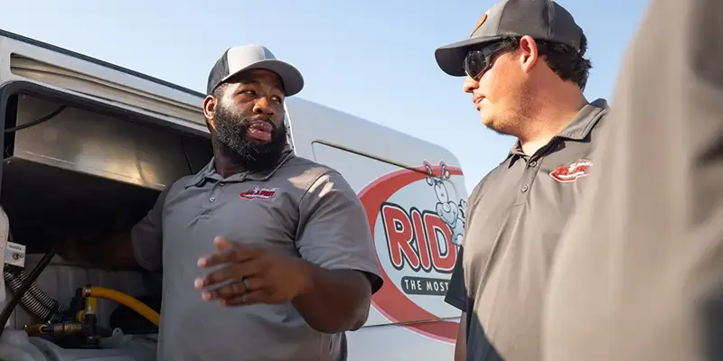 Rid-a-Pest technicians